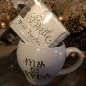 Brand new bridal essentials kit and mug.